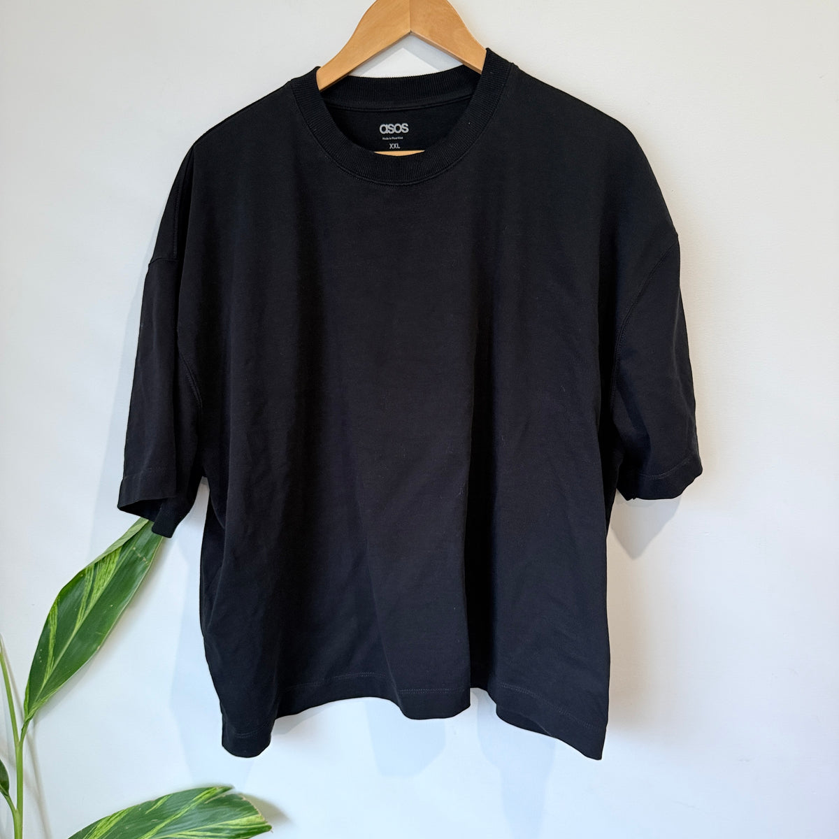 ASOS Design Black Oversized T-Shirt Size XXL