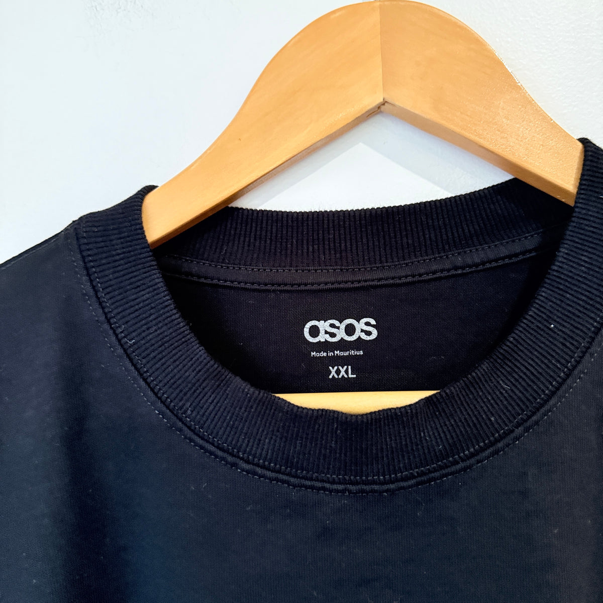 ASOS Design Black Oversized T-Shirt Size XXL