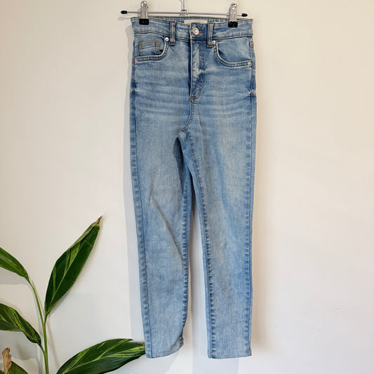 Cotton On Light Wash High Rise Skinny Jeans Size 6