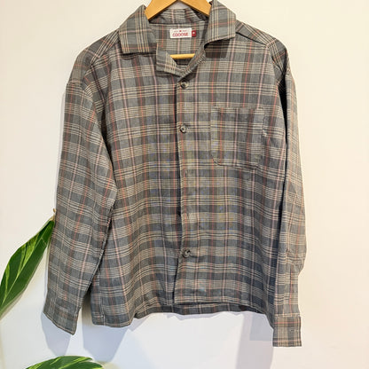 CGOOSE Grey and Red Check Shirt Size S