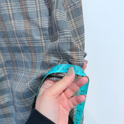CGOOSE Grey and Red Check Shirt Size S