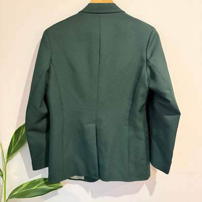 Continental Leisure Wear Dark Green Vintage Blazer Size 100cm