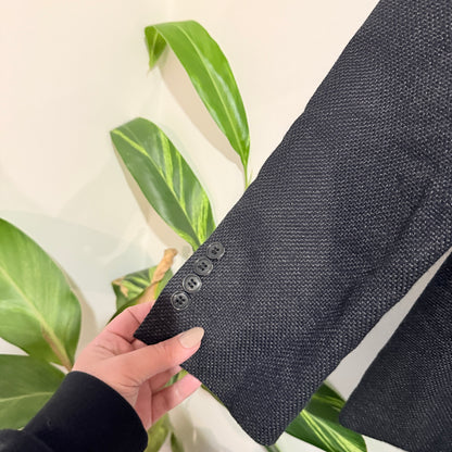 Cambridge Charcoal Pure Wool Blazer Size 104