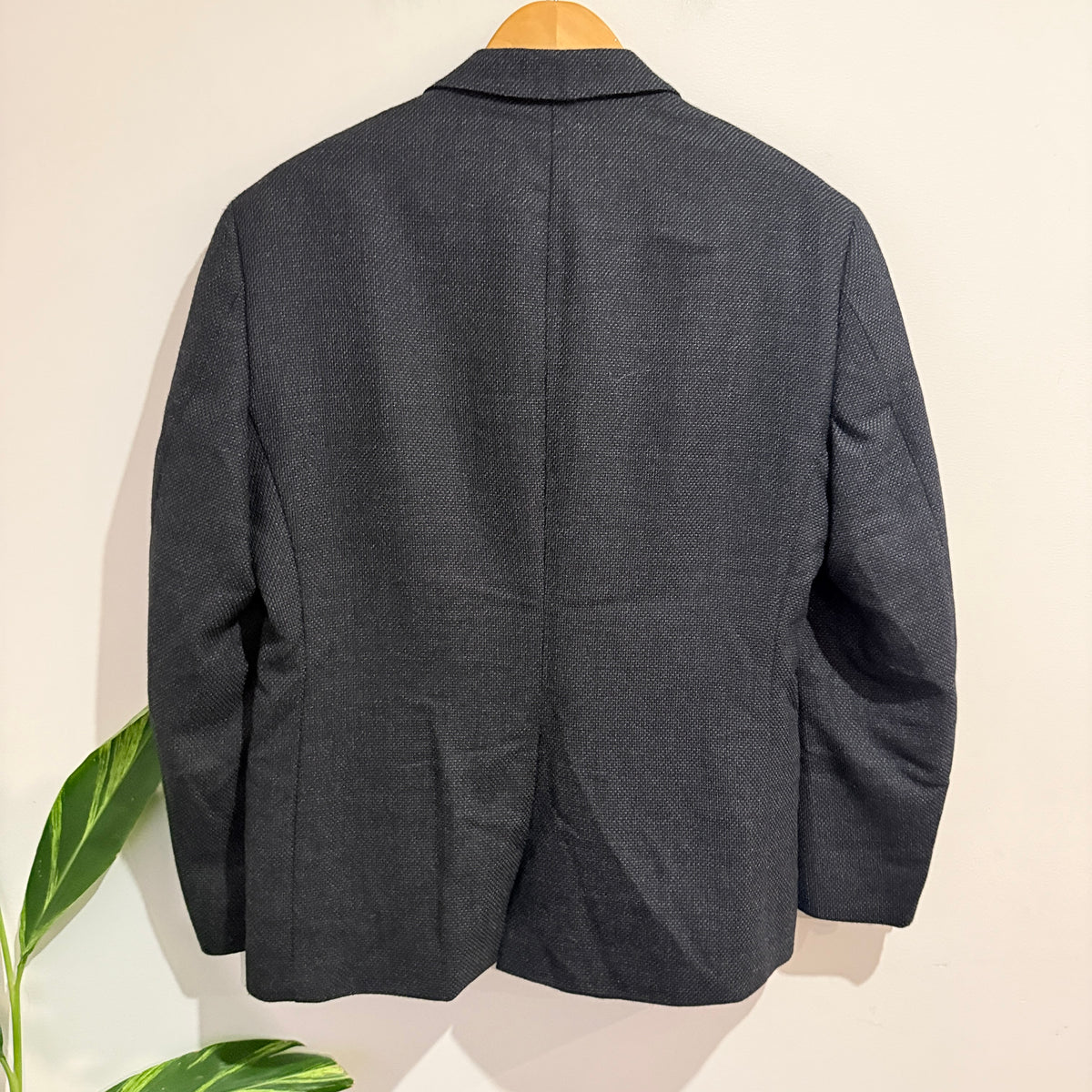 Cambridge Charcoal Pure Wool Blazer Size 104