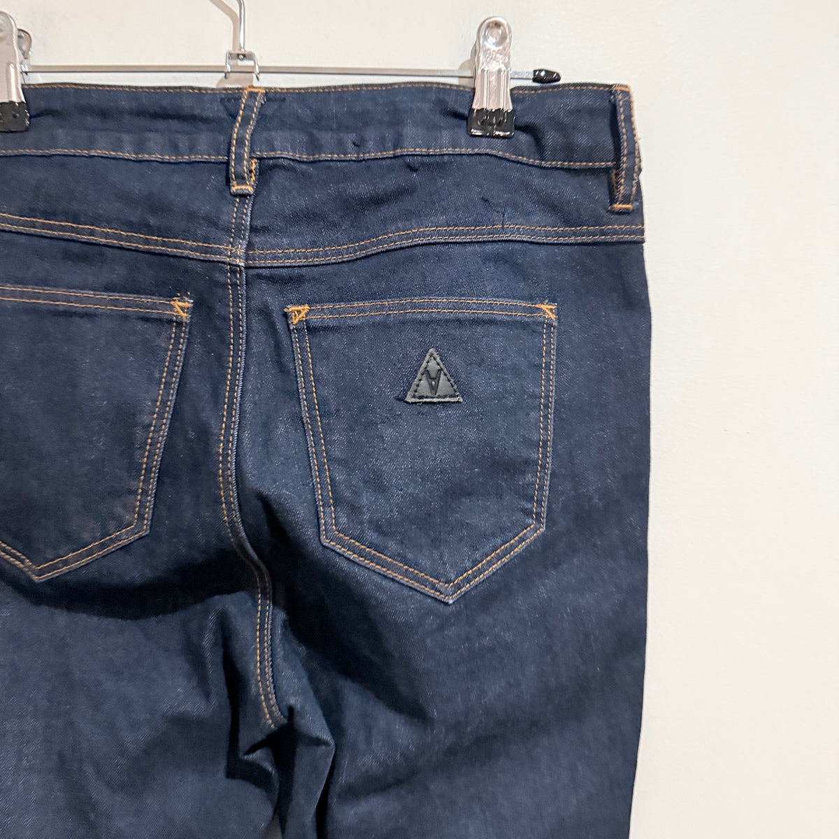 Abrand Dark Indigo Mid Skinny Jeans Size 10