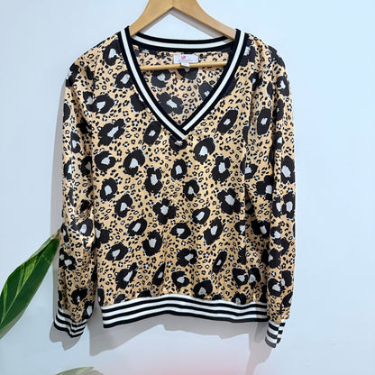 Charlo Long-sleeved Top Size 10