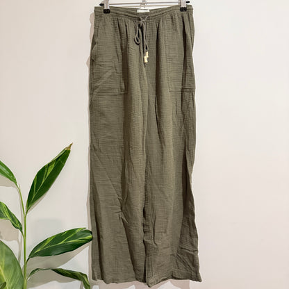 H&M Wide-leg Trousers Size S
