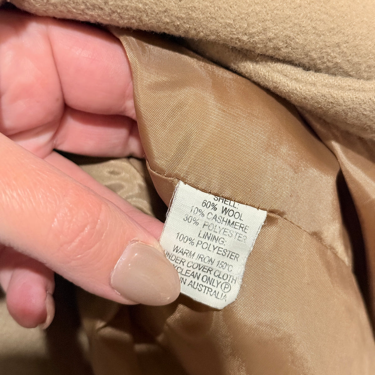 Classified Vintage Double-breasted Coat Size 12