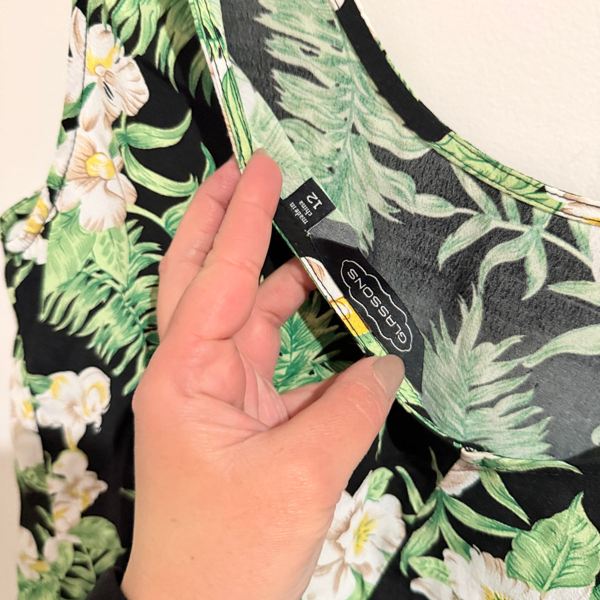 Glassons Sleeveless Tank Top Size 12