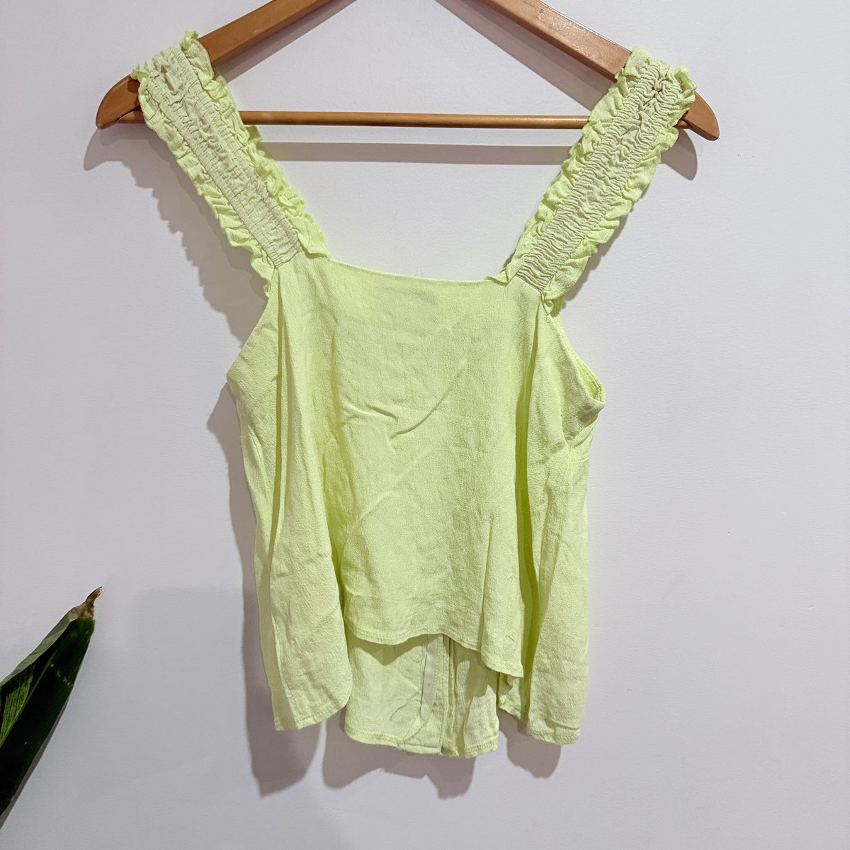 Topshop Sleeveless Button-down Top Size 8