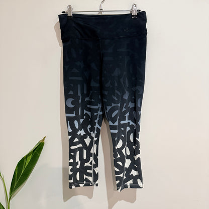 Nike Dri-fit Cropped Activewear Leggings Size XS