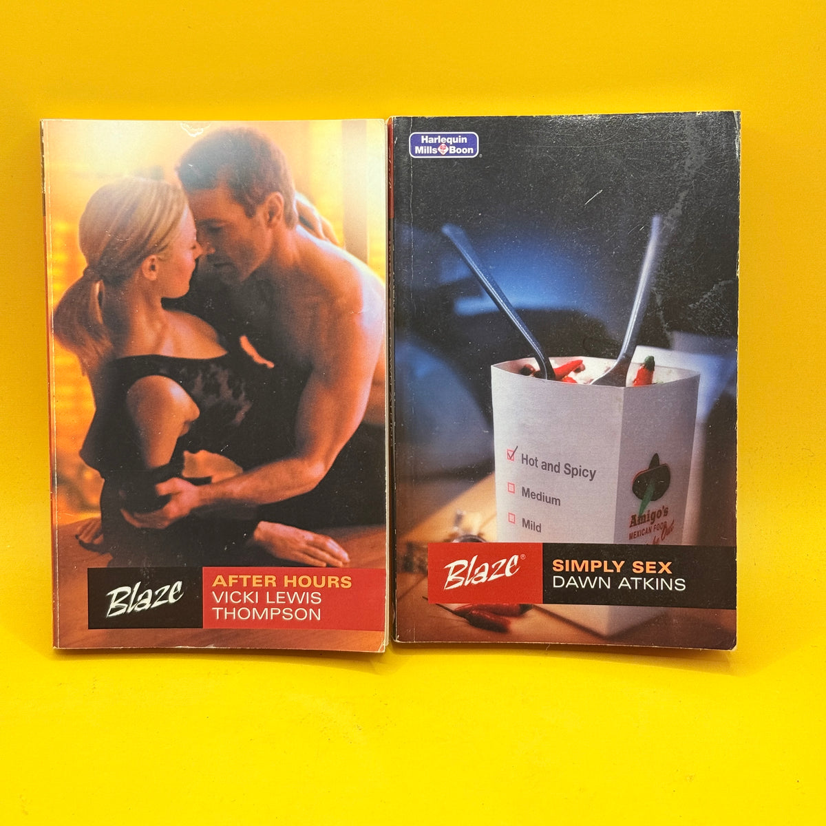Mills & Boon: After Hours by Vicki Lewis Thompson and Simply Sex by Dawn Atkins