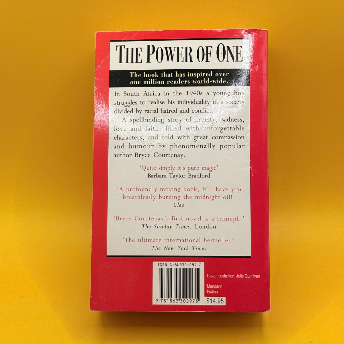 The Power of One by Bryce Courtenay (1989)