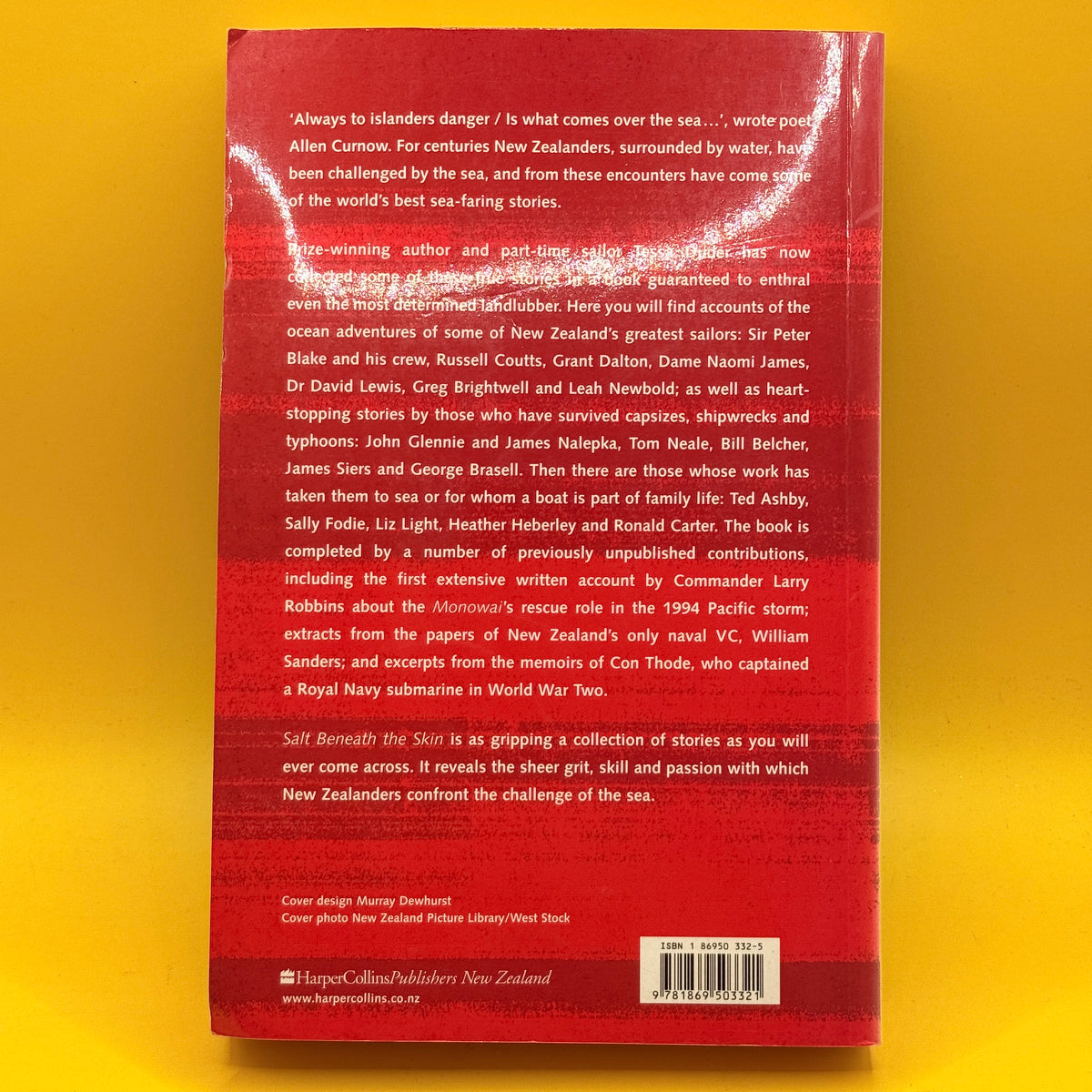 Salt Beneath the Skin: Seafaring Kiwis Tell Their Stories by Tessa Duder