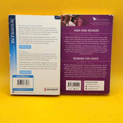 Mills & Boon: Protecting the Pregnant Witness, Deal Breaker,  High-Risk Reunion and Running for Cover