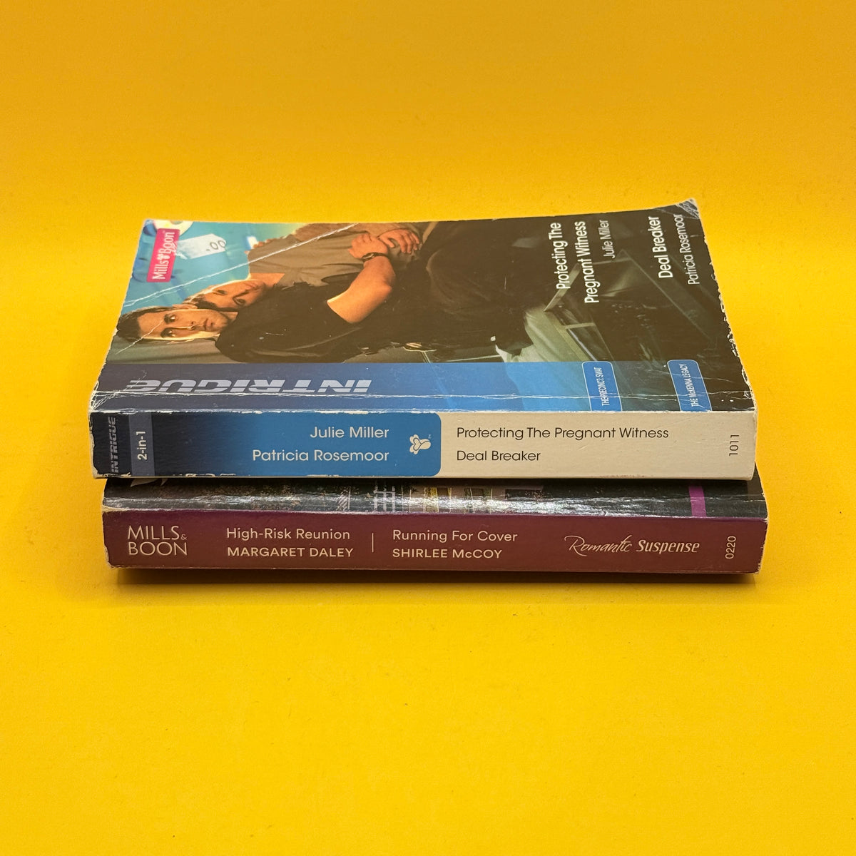 Mills & Boon: Protecting the Pregnant Witness, Deal Breaker,  High-Risk Reunion and Running for Cover
