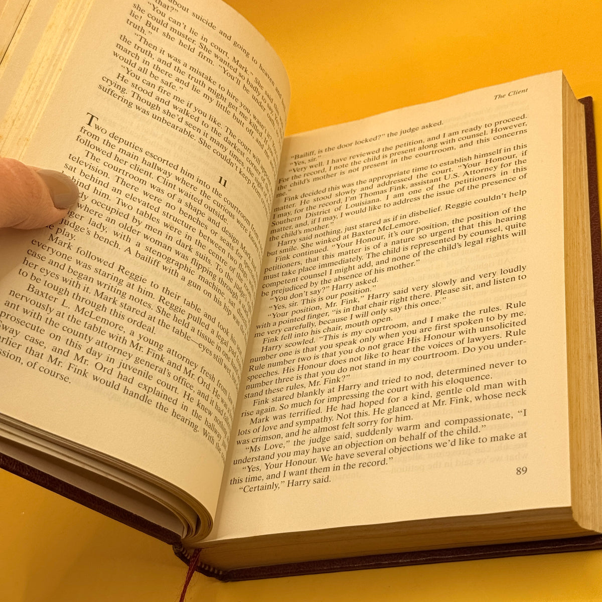 The Client, Home Ground, Elephant Song and Mrs Pollifax and the Second Thief by John Grisham, Hugh Miller, Wilbur Smith and Dorothy Gilman (1994)