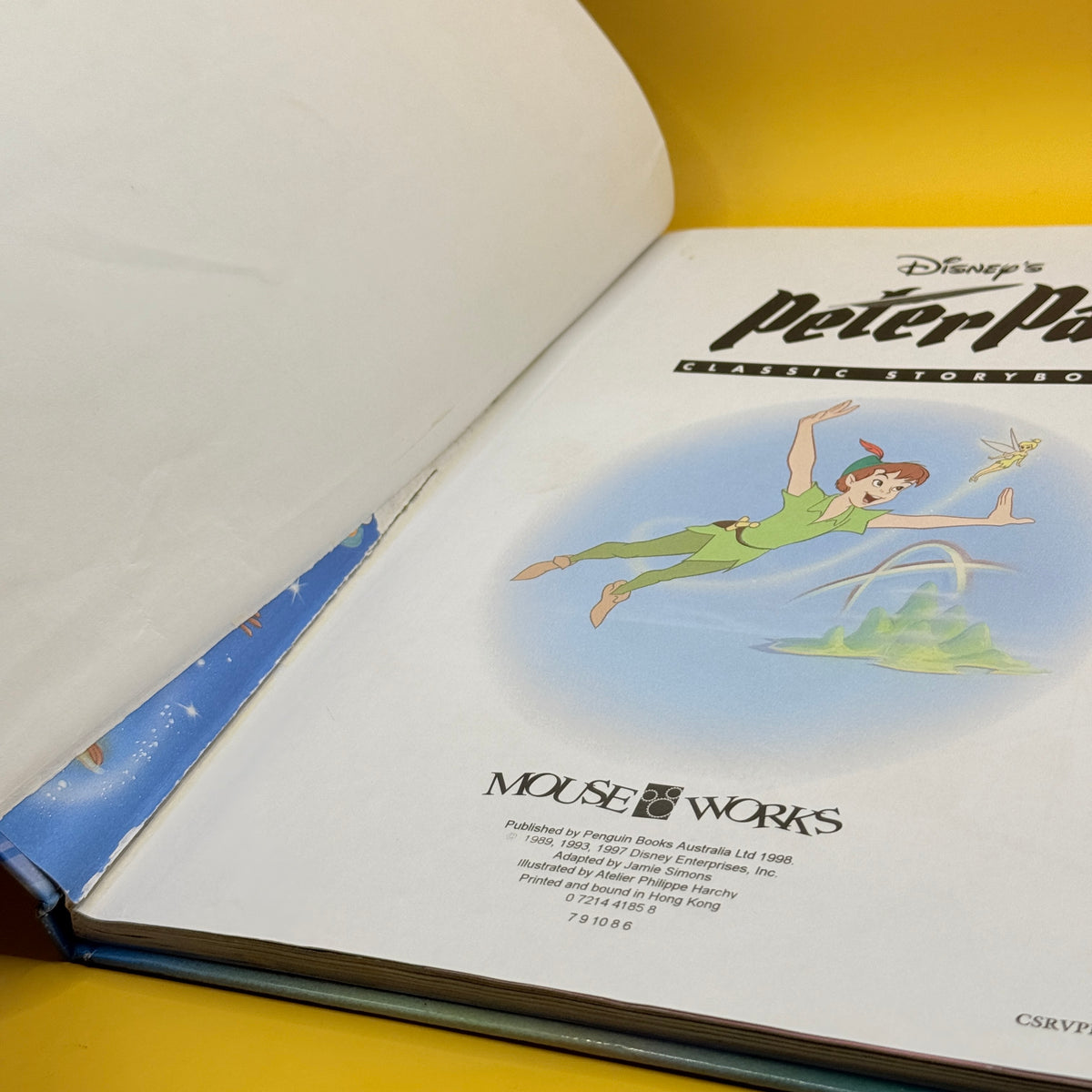 Disney’s Peter Pan Classic Storybook by Walt Disney Company (1992)
