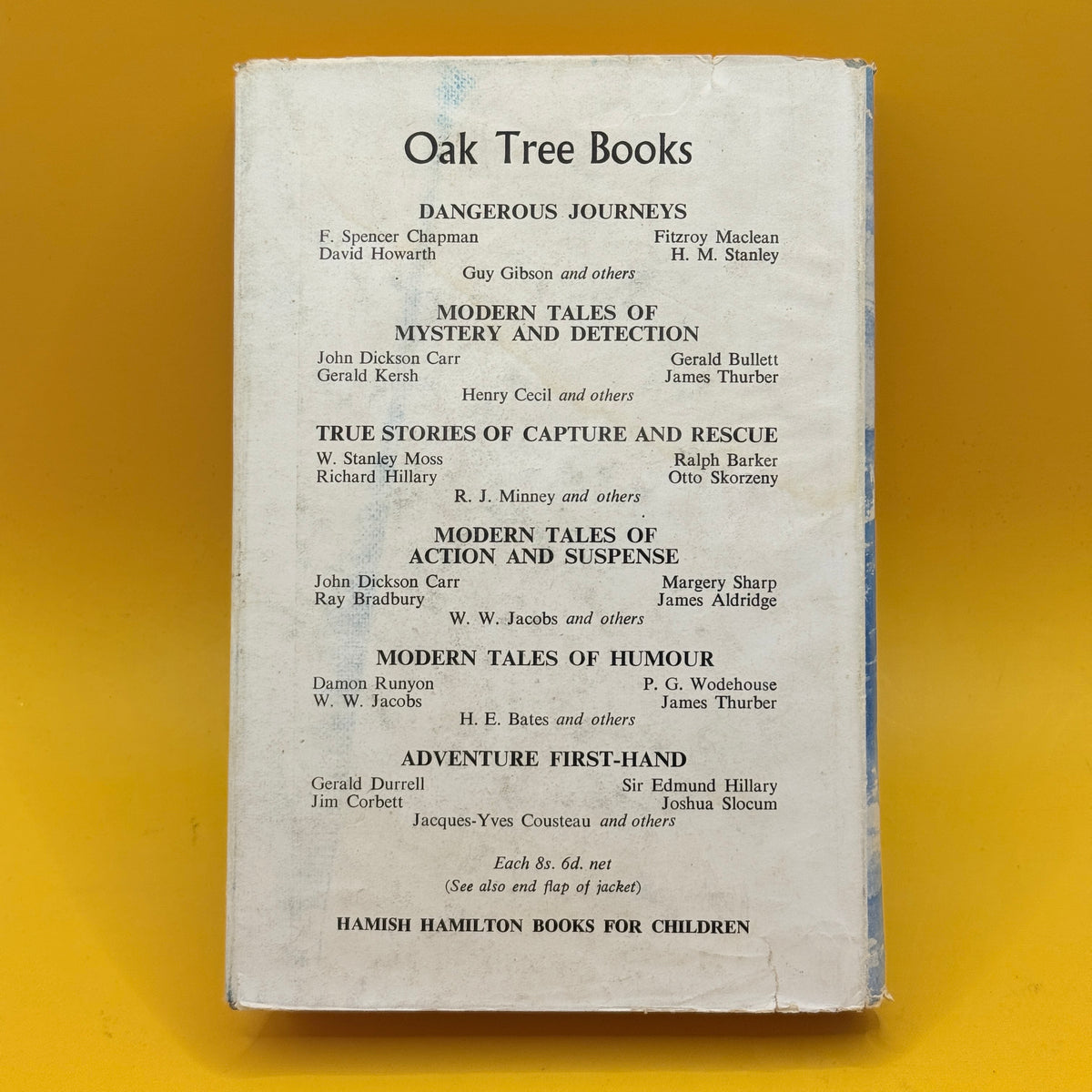 Modern Tales of the Sea by F. D. Ommanney, Edward Young, Ralph Barker and Others 1963