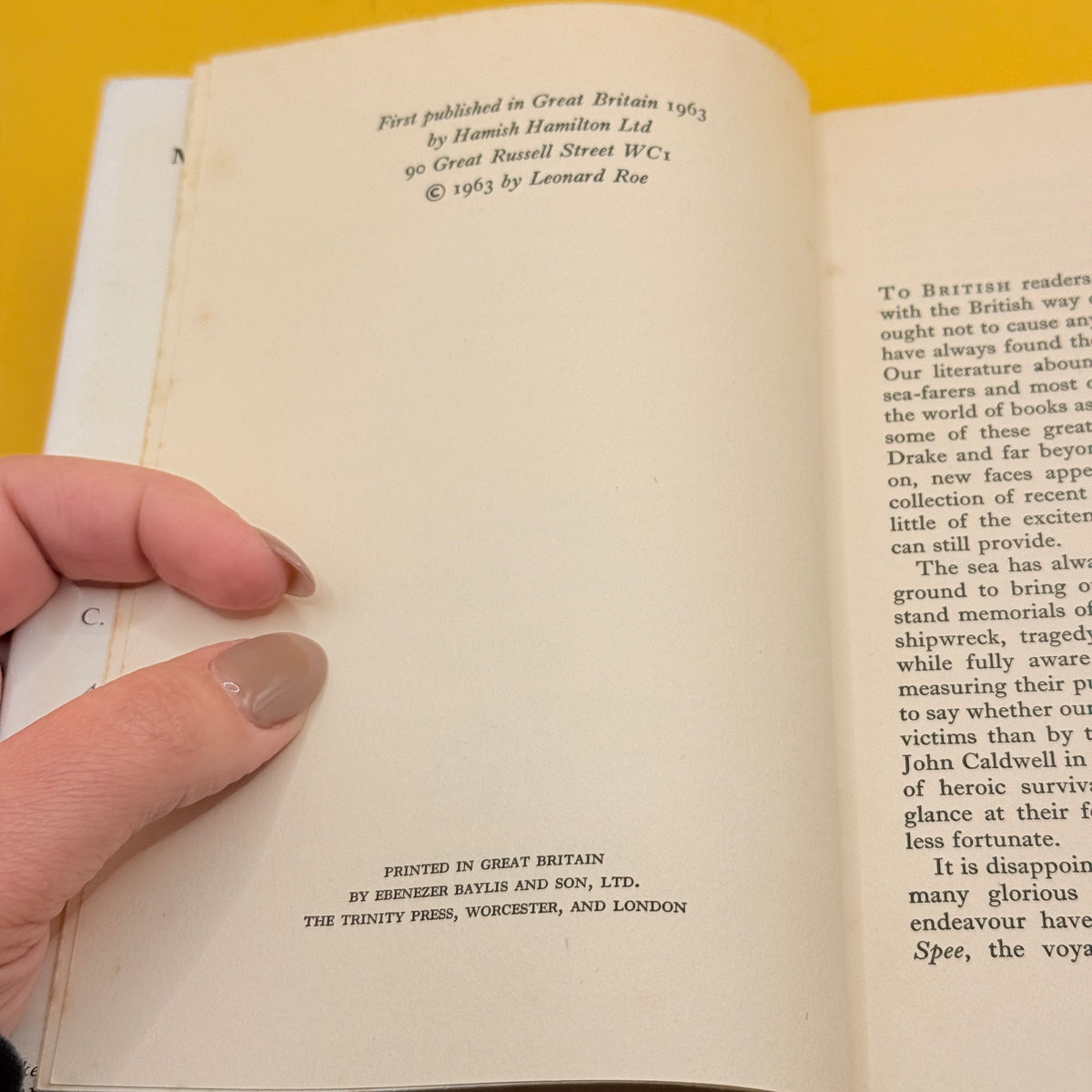 Modern Tales of the Sea by F. D. Ommanney, Edward Young, Ralph Barker and Others 1963
