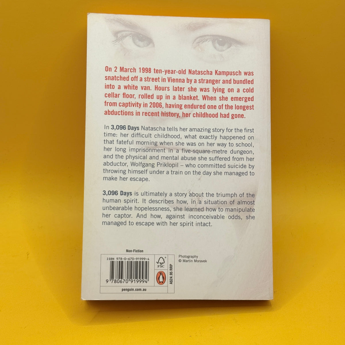 3,096 Days by Natascha Kampusch