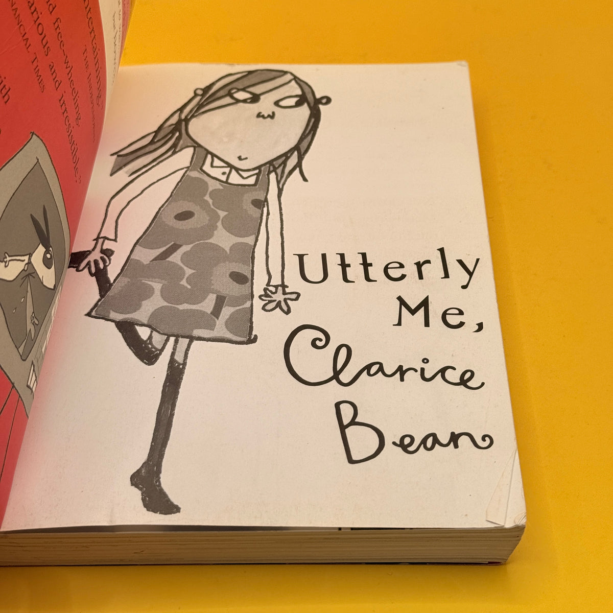 Utterly Me, Clarice Bean by Lauren Child