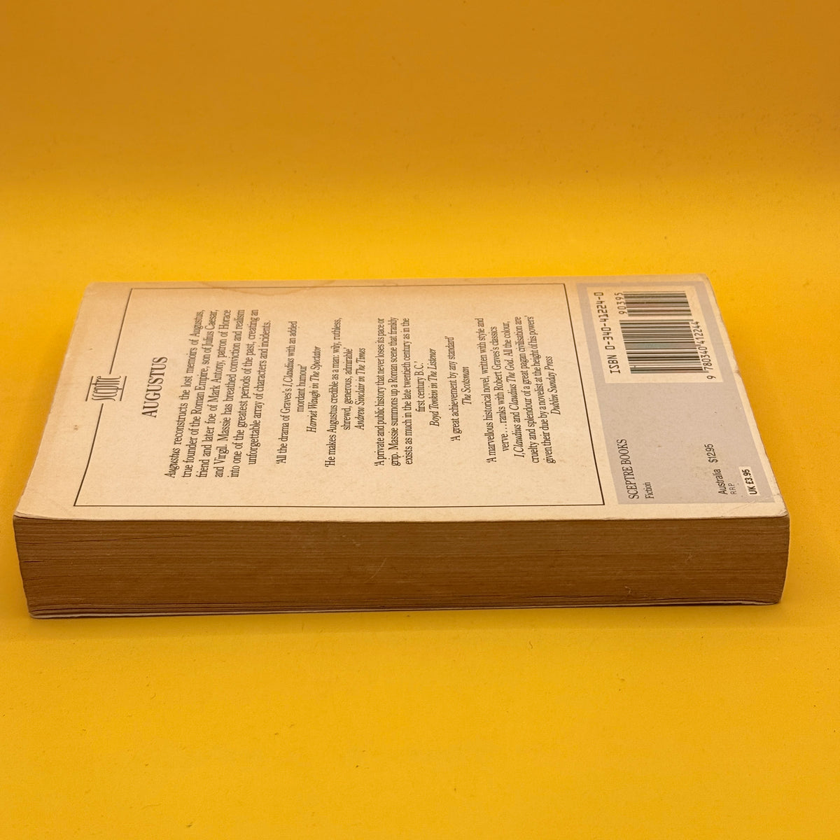 Augustus by Allan Massie (Sceptre Ed, 1986)
