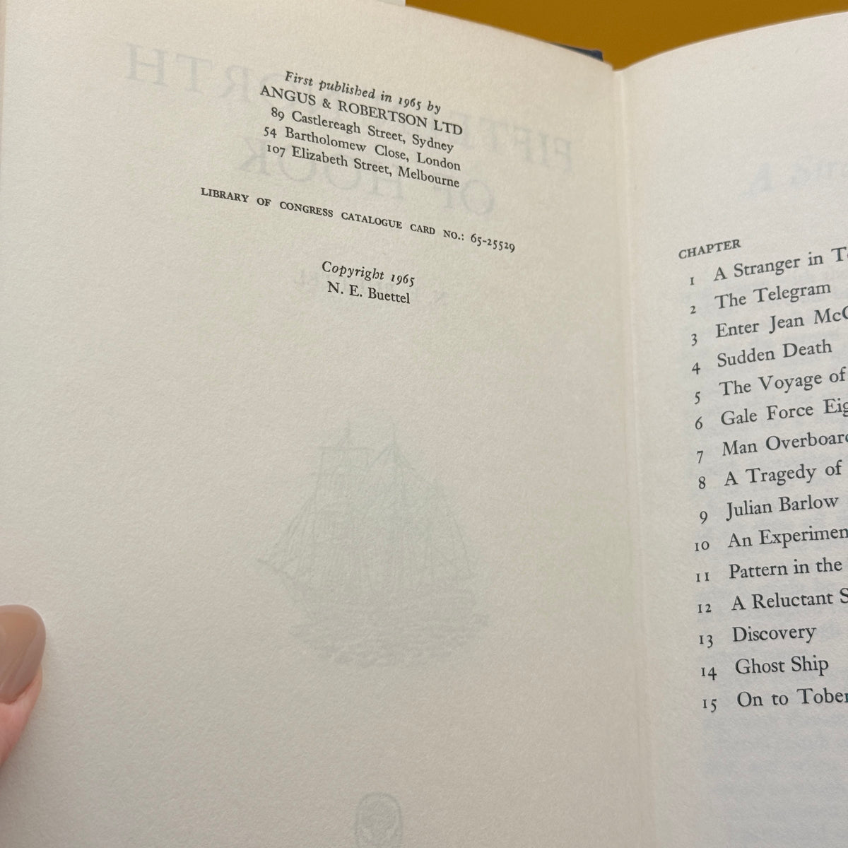 Fifteen North of Hook by N. E. Buettell 1965