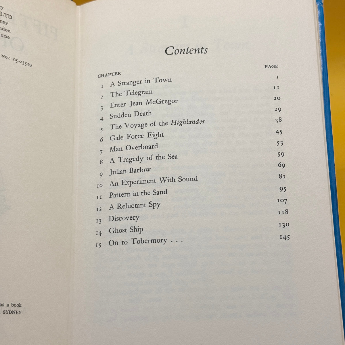 Fifteen North of Hook by N. E. Buettell 1965