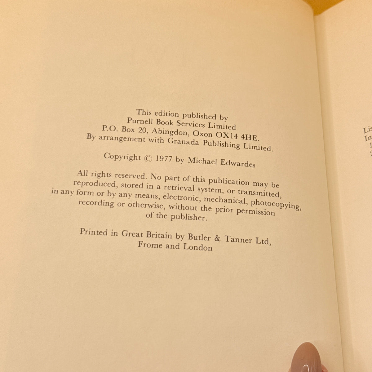Clive: The Heaven-Born General by Michael Edwardes (1977)