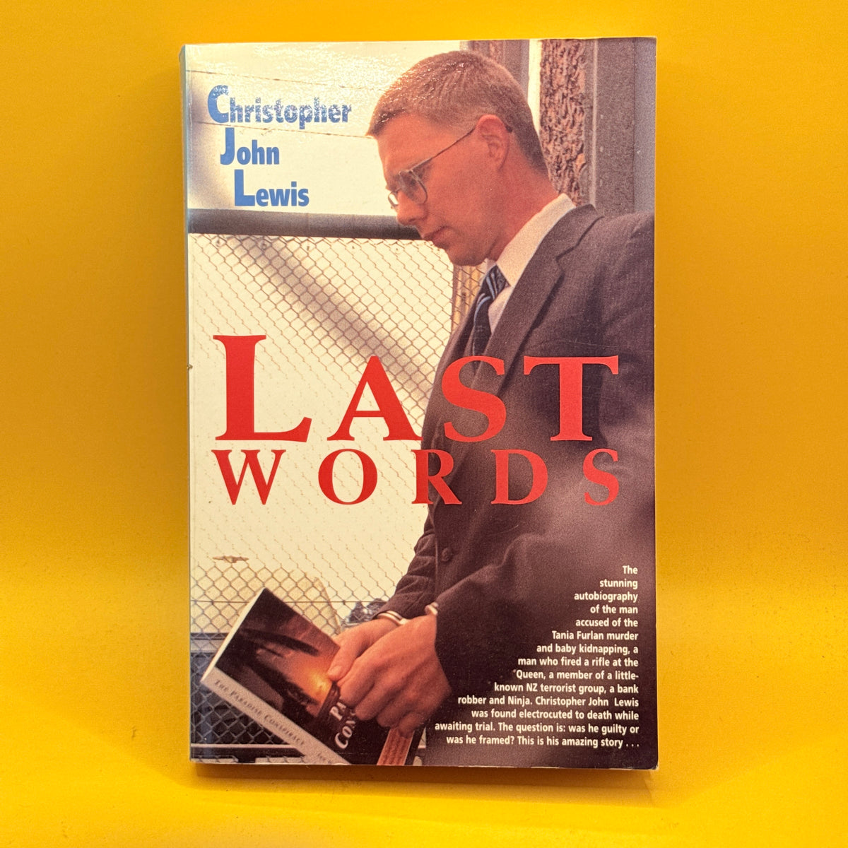 Last Words by Christopher John Lewis
