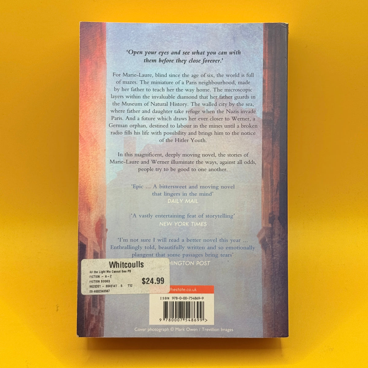 All the Light We Cannot See by Anthony Doerr