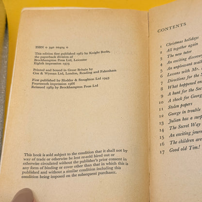 Five Go Adventuring Again by Enid Blyton (1973)