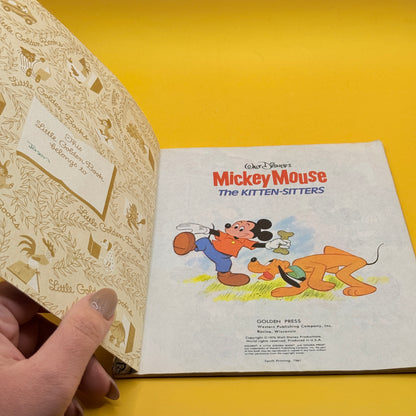 Walt Disney's Mickey Mouse: The Kitten-Sitters by Walt Disney Productions
