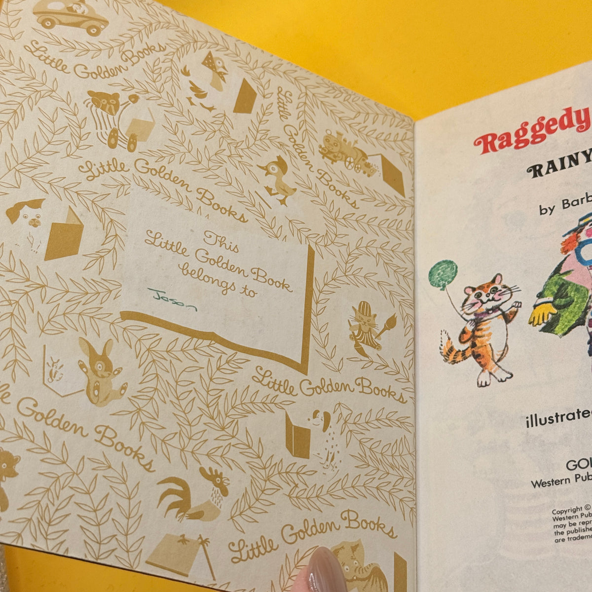 Raggedy Ann and Andy and the Rainy-Day Circus by Barbara Shook Hazen (1973)