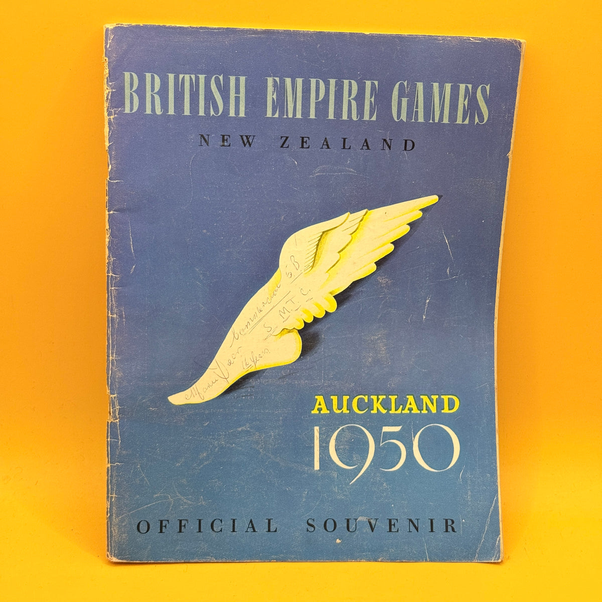 British Empire Games New Zealand: Auckland 1950 Official Souvenir by B. W. Barnett (1950)