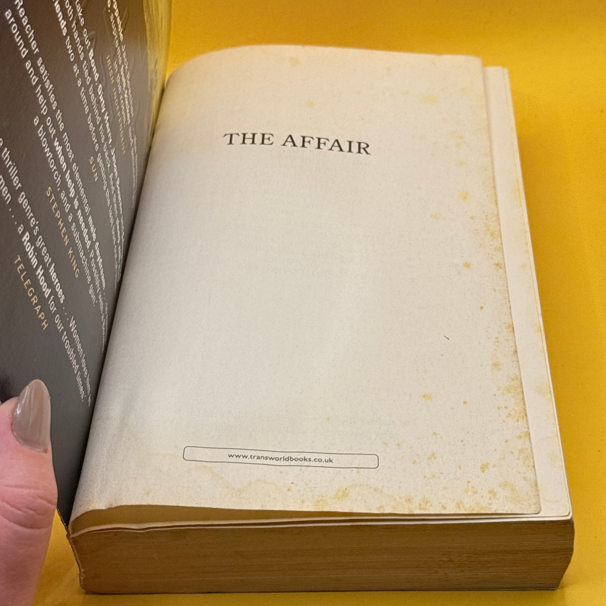 The Affair by Lee Child