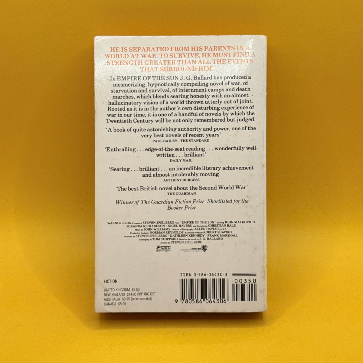 Empire of the Sun by J. G. Ballard