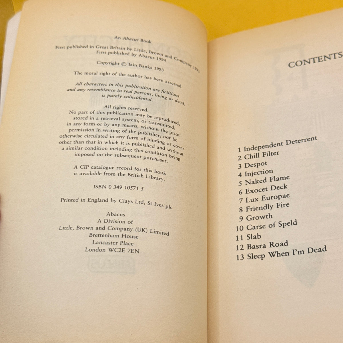 Complicity by Iain Banks (1994)