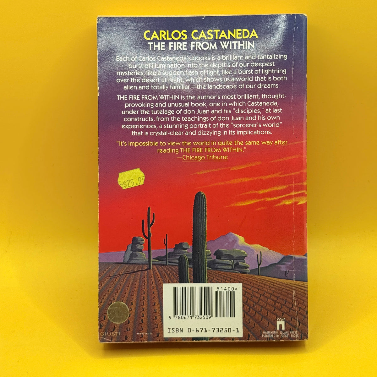 The Fire from Within by Carlos Castaneda (1991)