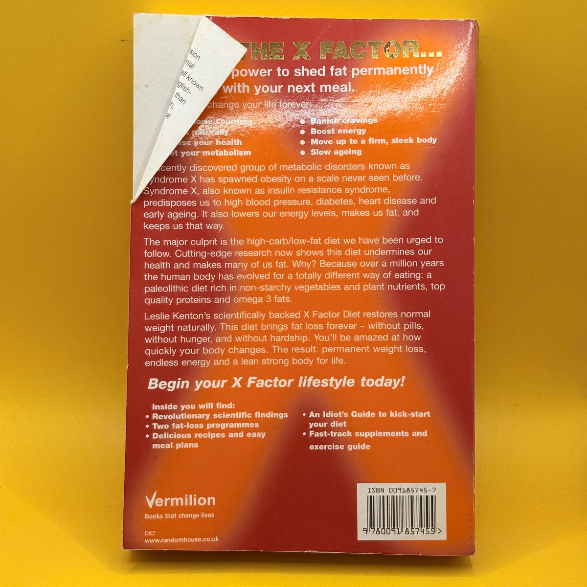 The X Factor Diet by Leslie Kenton