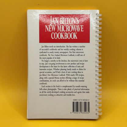 Jan Bilton's New Microwave Cookbook by Jan Bilton