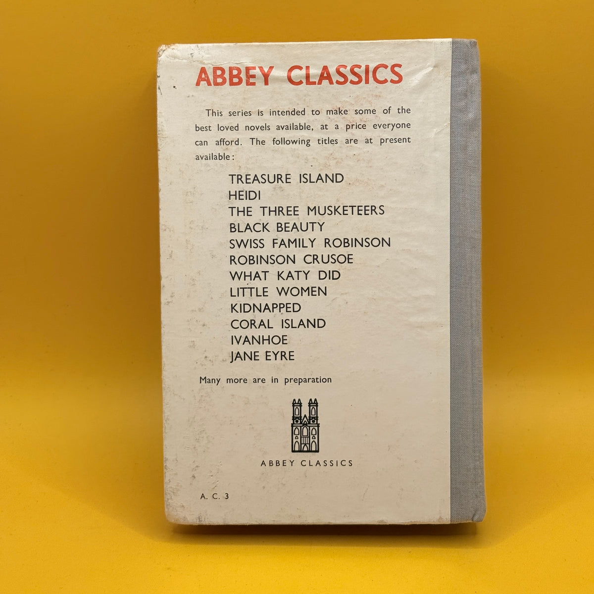 The Three Musketeers by Alexandre Dumas (Abbey Classics, undated)
