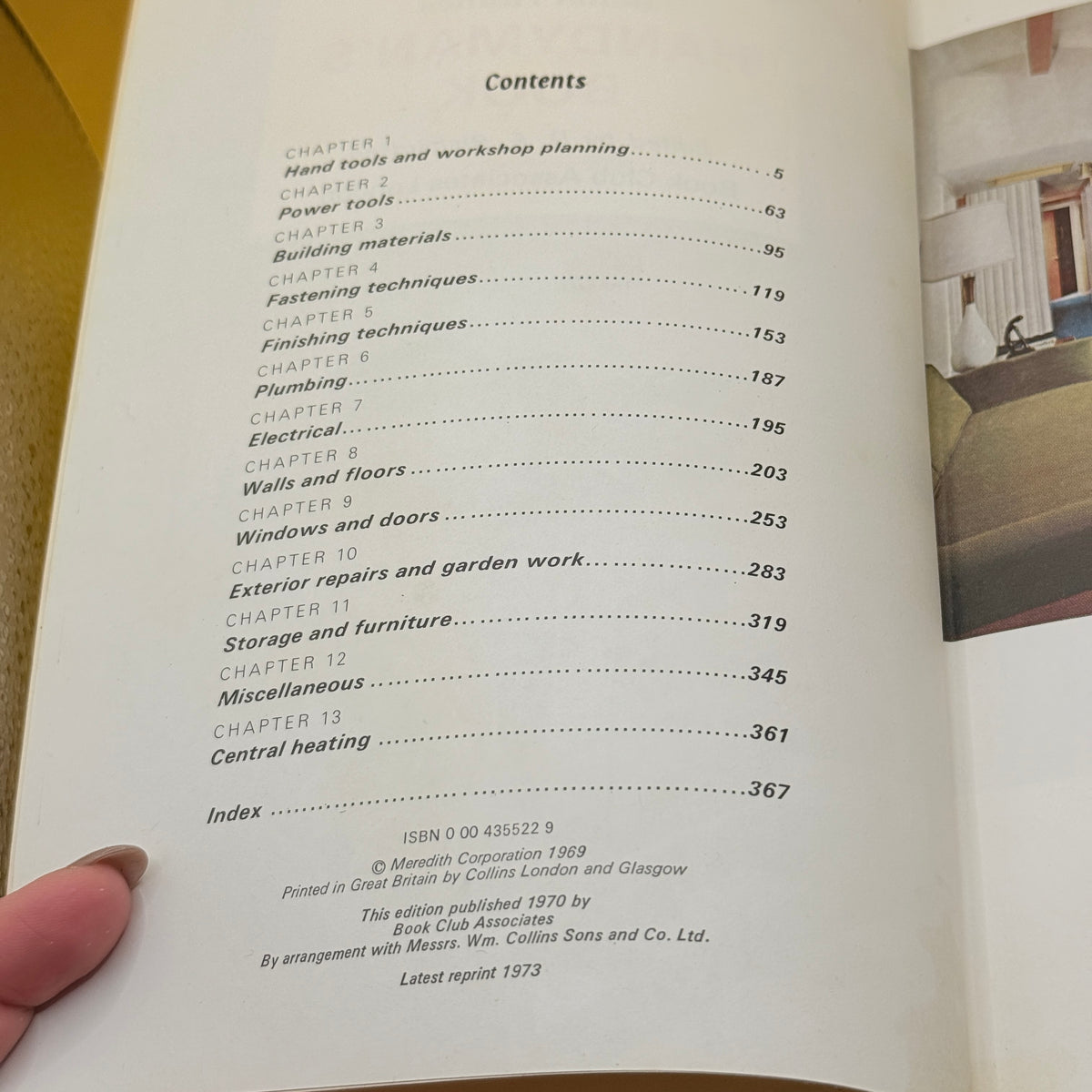 Better Homes Handyman's Book by Better Homes and Gardens (1973)