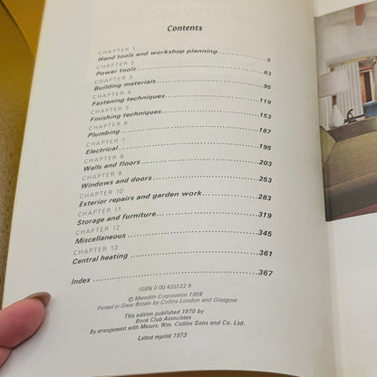 Better Homes Handyman's Book by Better Homes and Gardens (1973)