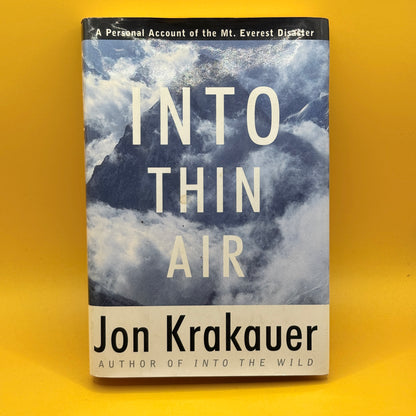 Into Thin Air by Jon Krakauer