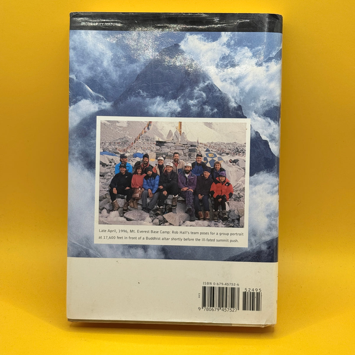 Into Thin Air by Jon Krakauer