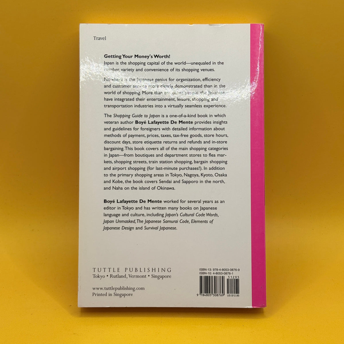 Shopping Guide to Japan by Boye Lafayette De Mente