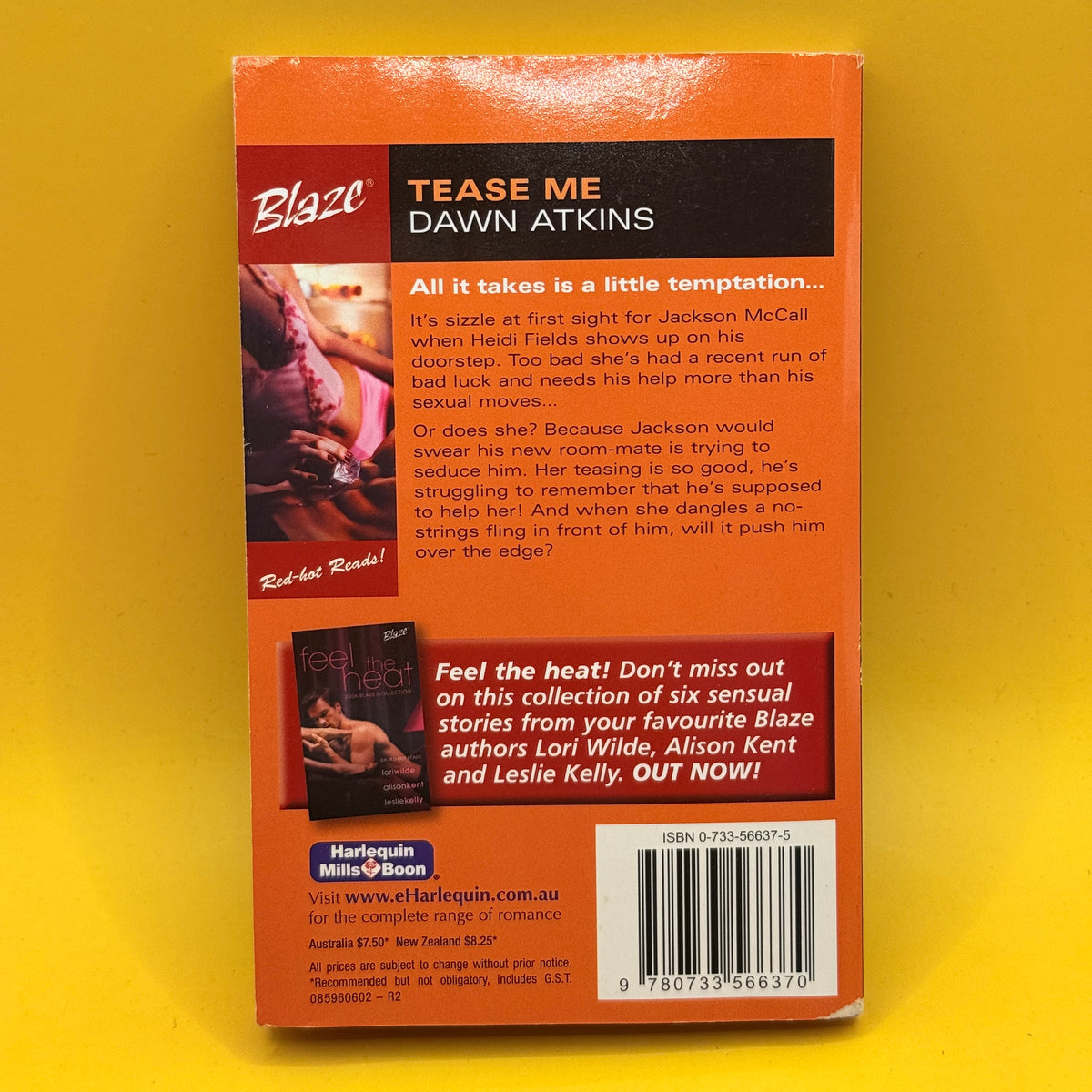 Mills & Boon: Tease Me by Dawn Atkins