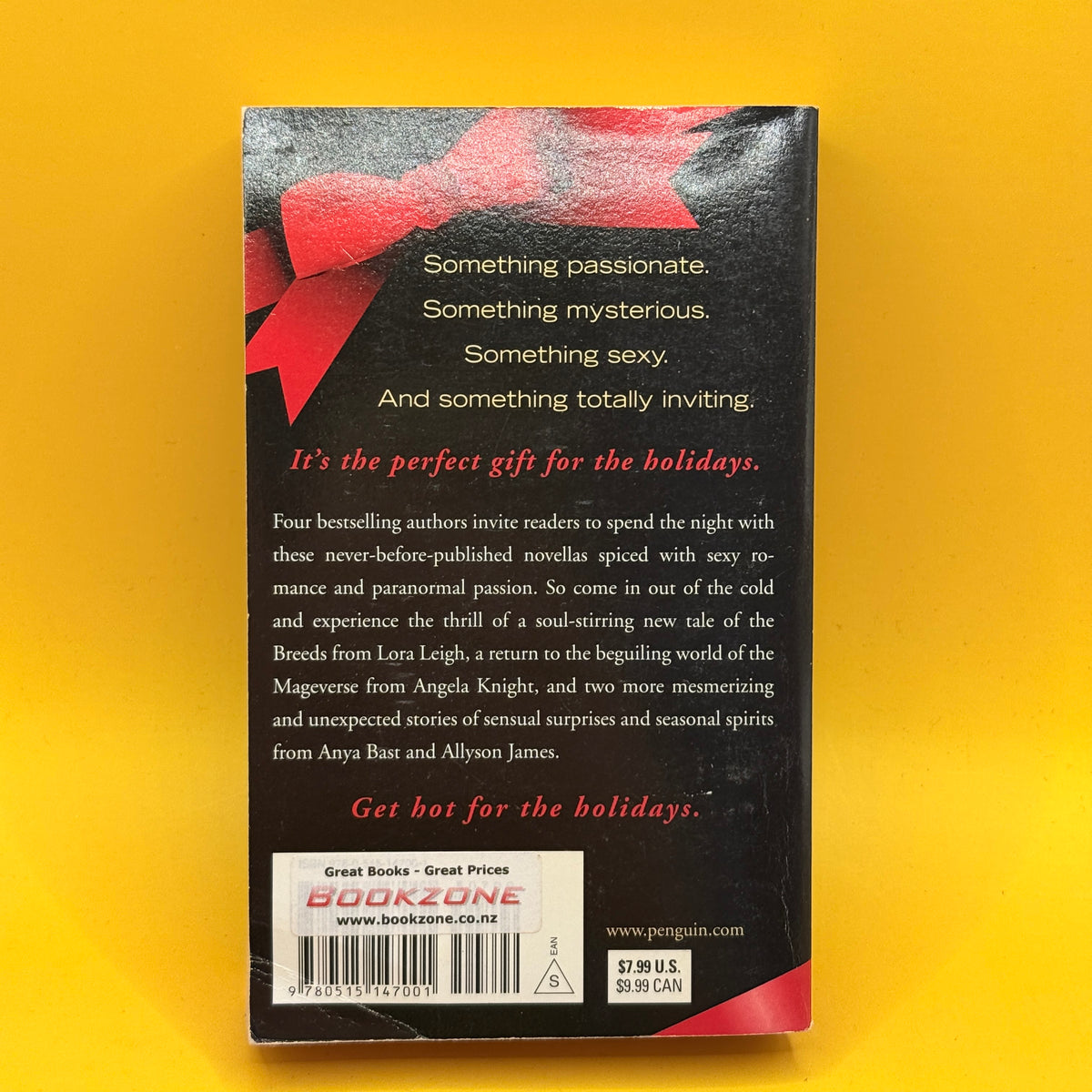 Hot for the Holidays by Lora Leigh, Angela Knight, Anya Bast and Allyson James